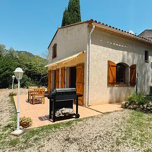  Ferienhaus Maisonnette Dans La Colline,port D'alon & Calanque
